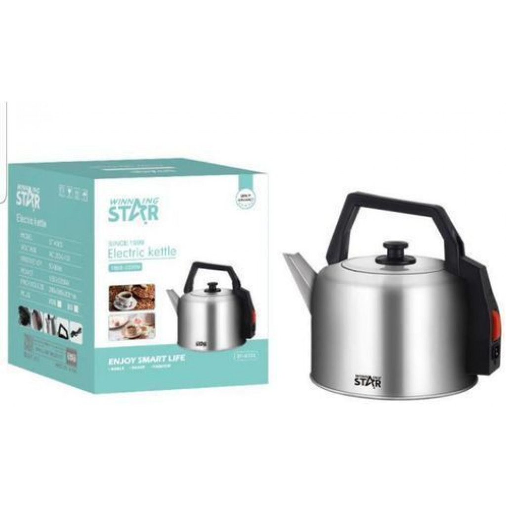 Winningstar 5 Littre Electric Kettle - silver