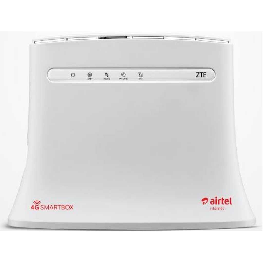 Airtel 4G Smartbox Router, MiFi, Wifi, Ethernet, Free Simcard, Free 51GB Data, Free Installation and 1 year warranty