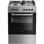 BEKO 60*60 Cooker, 2+2, Electric Oven & Grill, FSST 64110GS