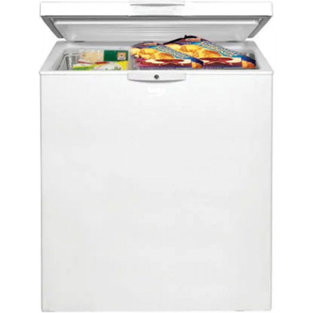 Beko 255 - Litres Chest Freezer, HS255 - White