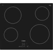 Bosch Serie | 4 Inbuilt Hard Glass Electric Hob 60 cm PKE611B17E - Black