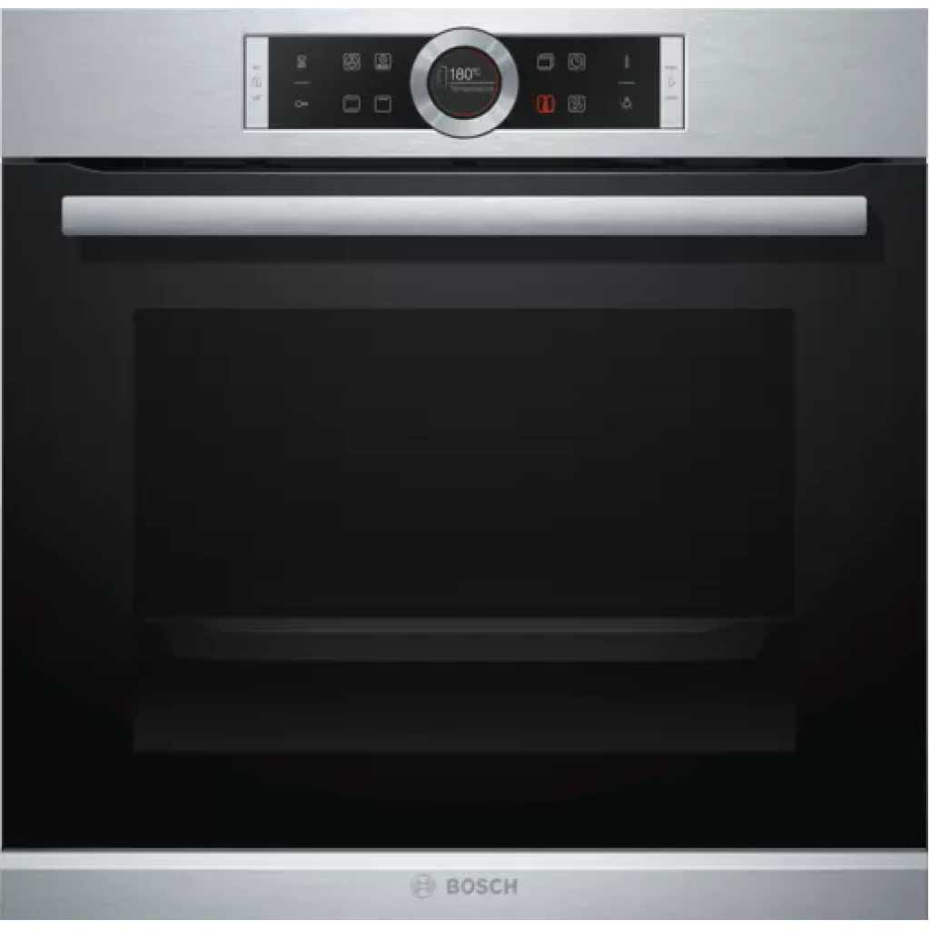 Bosch Serie 8 Built-in Oven 71 - Litres Multifunction Electric Oven 60 x 60 cm HBG634BS1B - Stainless steel