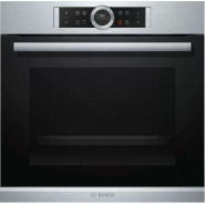 Bosch Serie 8 Built-in 71 - Litres Multifunction Electric Oven 60 x 60 cm HBG634BS1B - Stainless steel