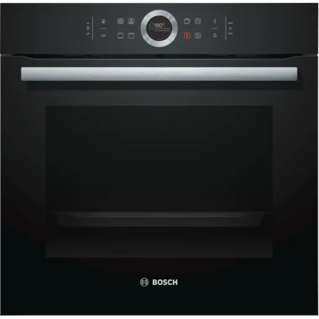Bosch 71 Litre Serie 8 HBG634BB1B Built-In Electric Oven A+ Energy - Black