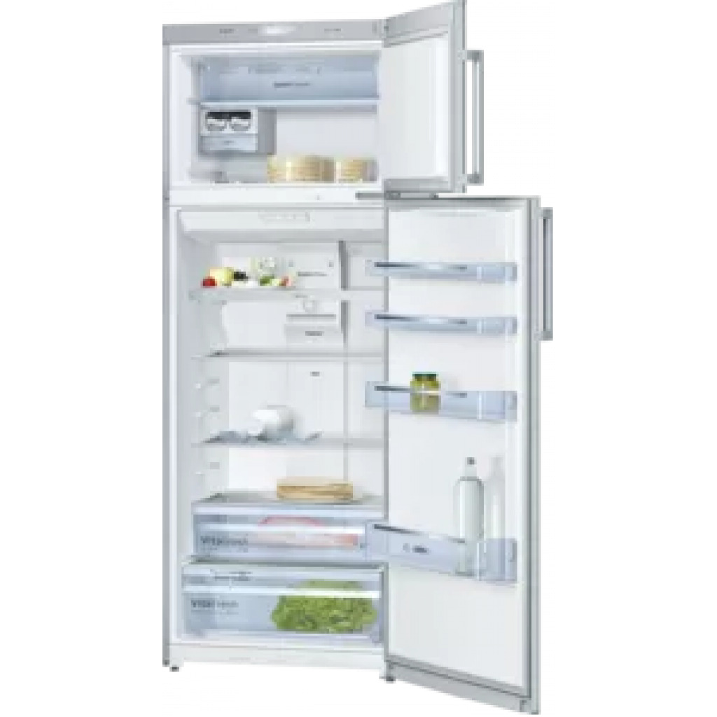 Bosch 460-liter Refrigerator with Top Freezer, Frost-free KDN46VL20T; Serie | 4 Free-standing fridge-freezer with freezer at top, Inox-look