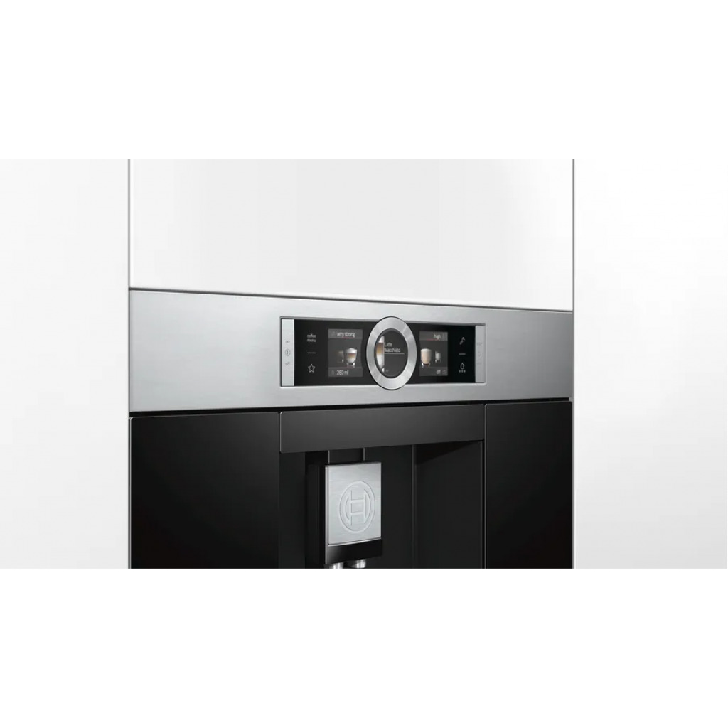 Bosch Serie | 8 Built-In Fully Automatic Coffee Maker Machine Stainless Steel - CTL636ES1
