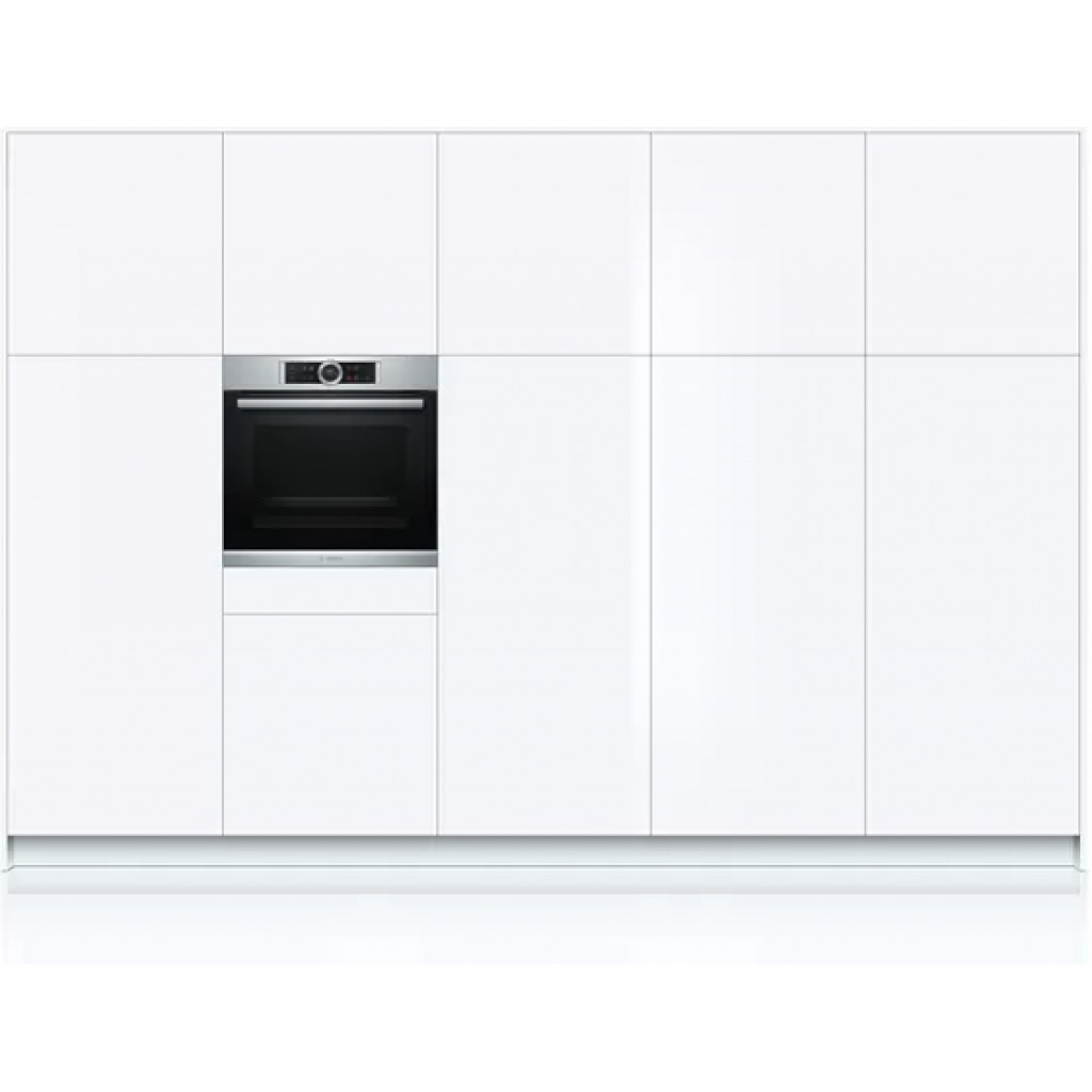 Bosch Serie 8 Built-in Oven 71 - Litres Multifunction Electric Oven 60 x 60 cm HBG634BS1B - Stainless steel