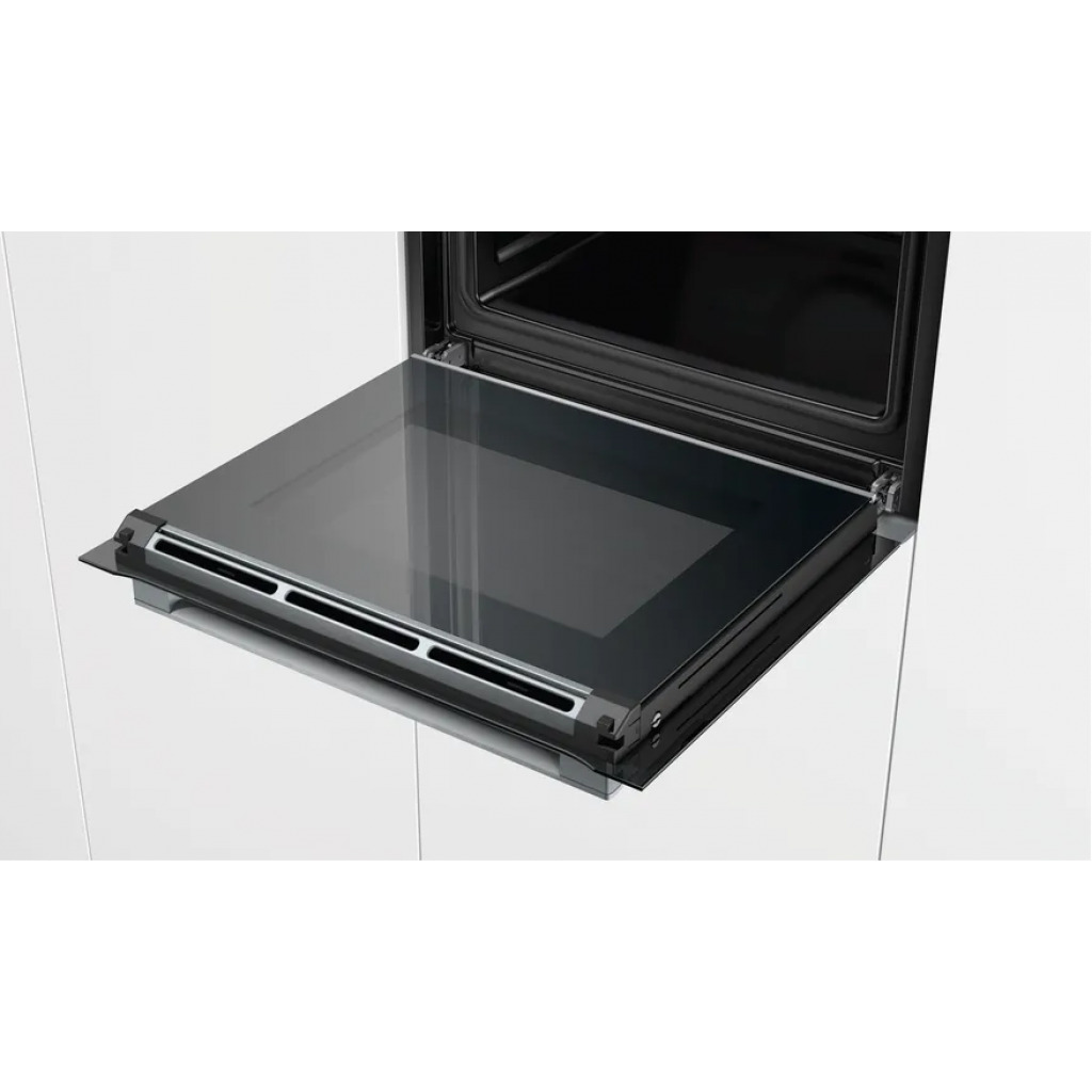 Bosch Serie 8 Built-in Oven 71 - Litres Multifunction Electric Oven 60 x 60 cm HBG634BS1B - Stainless steel