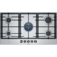 Bosch Series 6 Gas Cooktop Hob 90cm PCR9A5B90A - Stainless Steel