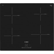 Bosch Serie 4 Frameless Four Zone Induction Hob 60 cm PUE611BF1B - Black