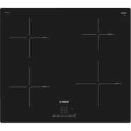 Bosch Serie 4 Frameless Four Zone Induction Hob 60 cm PUE611BF1B - Black