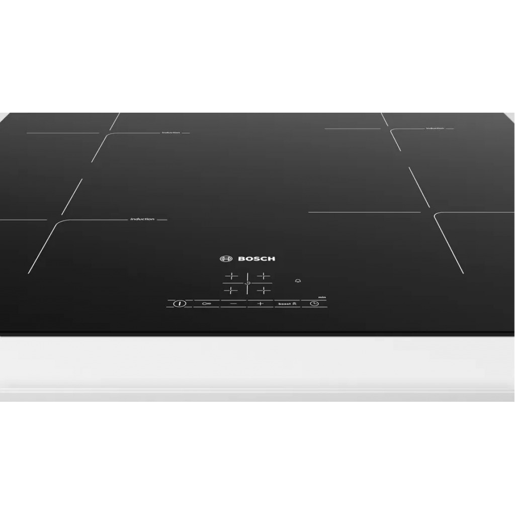 Bosch Serie 4 Frameless Four Zone Induction Hob 60 cm PUE611BF1B - Black