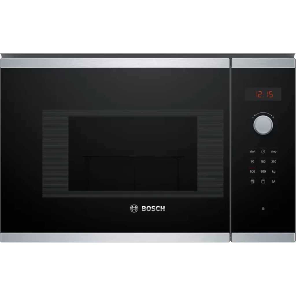 Bosch Serie 4 Built-in 20 - Litres Microwave Oven With Grill 60 x 38 cm BEL523MS0B - Stainless Steel