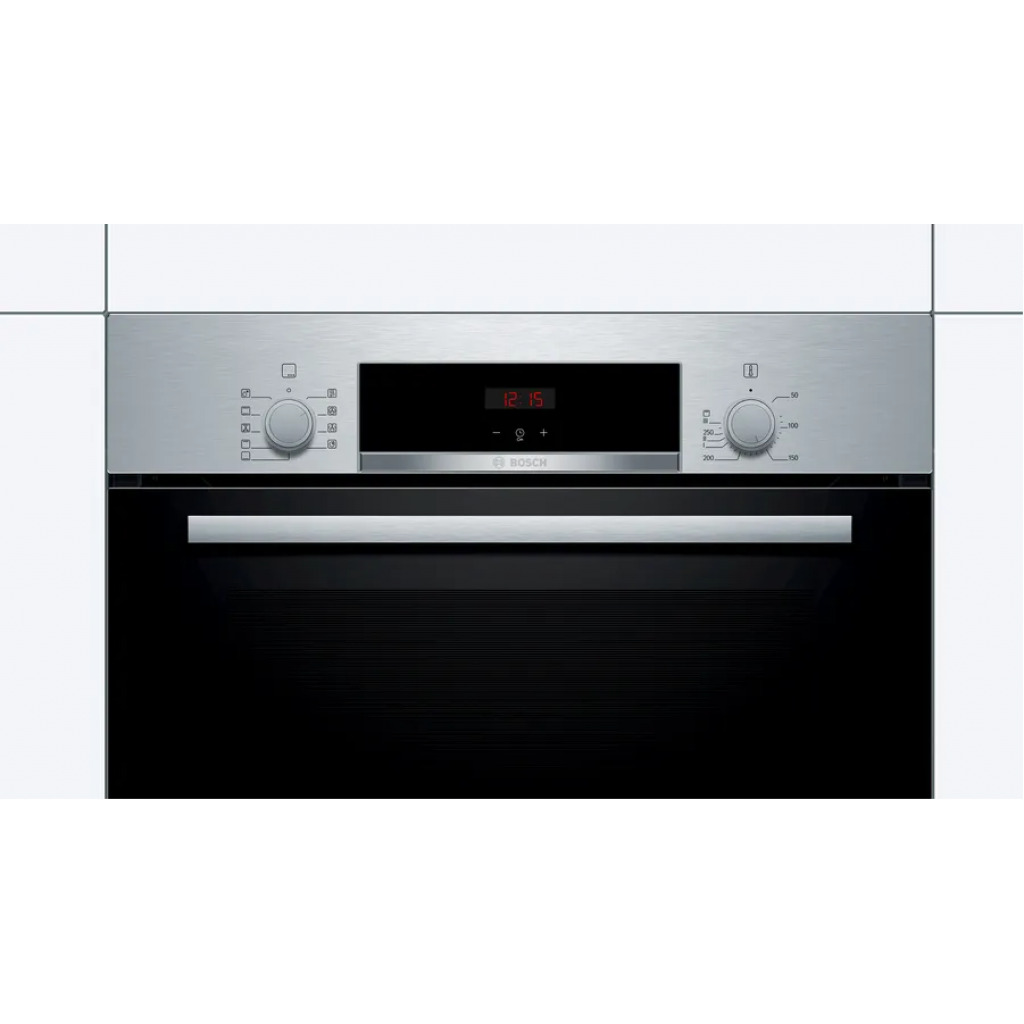 Bosch Built-In Oven; Digital Electric Oven 60x60cm With Grill - Stainless Steel | HBJ534ES0