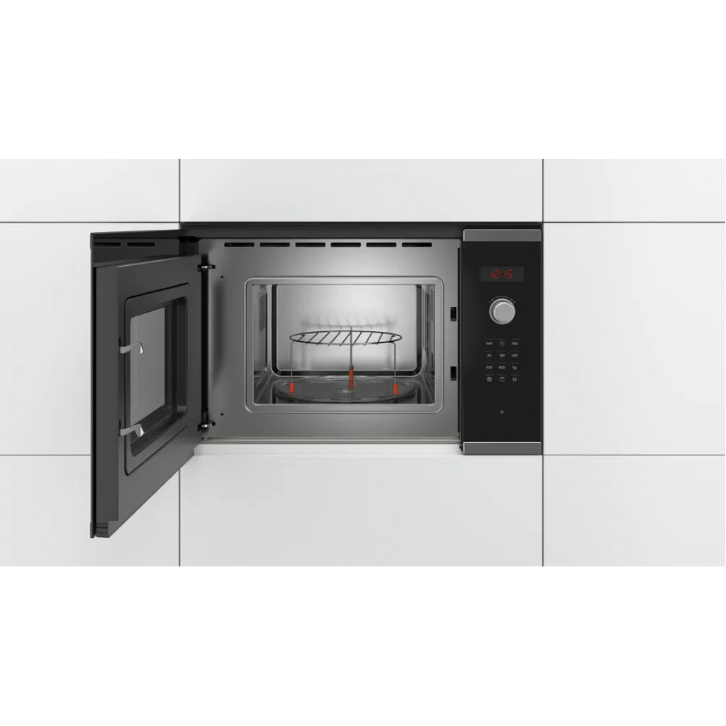 Bosch Serie 4 Built-in 20 - Litres Microwave Oven With Grill 60 x 38 cm BEL523MS0B - Stainless Steel