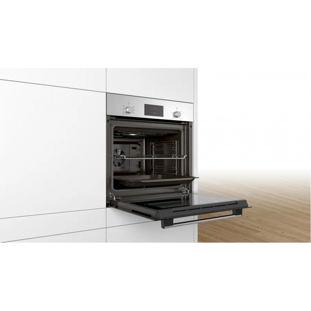 Bosch Serie | 2 Built-in Oven 6 Function Electric Oven 60 x 60 cm HBF113BS0B - Stainless Steel