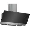 Bosch Series 4 Wall-mounted Cooker Hood 90 cm Clear Glass DWK96AJ60M Black Printed