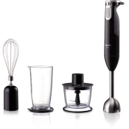 Panasonic Hand Blender, Chopper, Whisk, Mixer, Whipping 600W, MX-SS1BTZ - Black