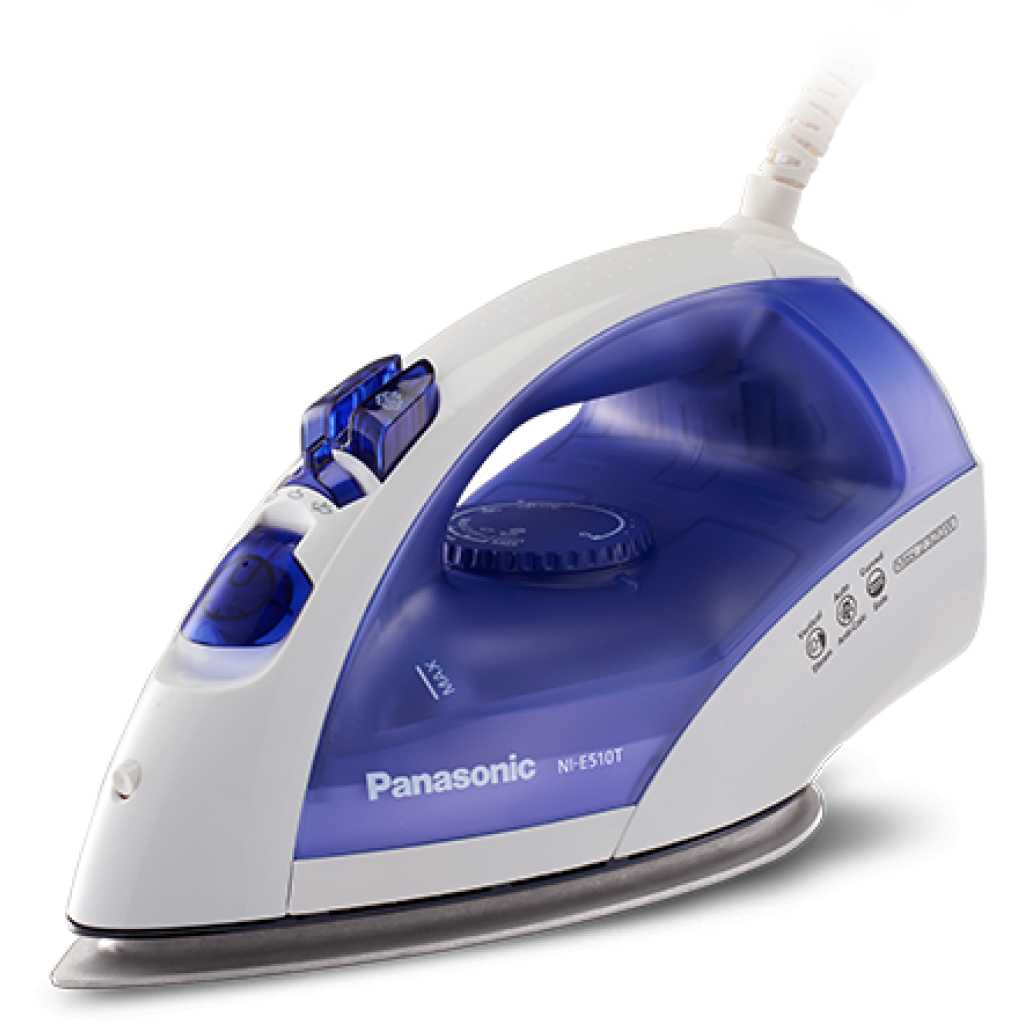 Panasonic NI-E510T 220 Volt 2150W Visilitiy Design U-Shape Soletape Steam Iron