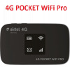 Airtel 4G Pocket Wifi MiFi Pro With 20GB Data And a Free Airtel Simcard - Black