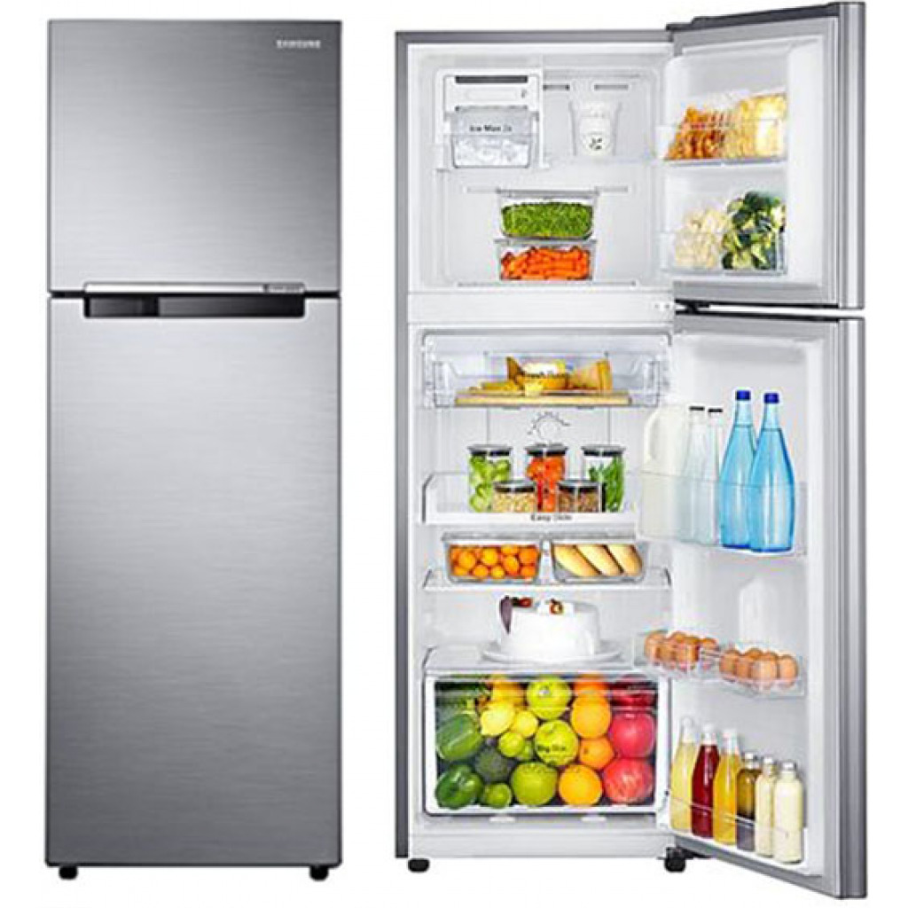 Samsung 260 - liters Refrigerator RT26HAR2DSA; Double Door, Top Freezer, Frost-free, Built-in Stablizer, Inox