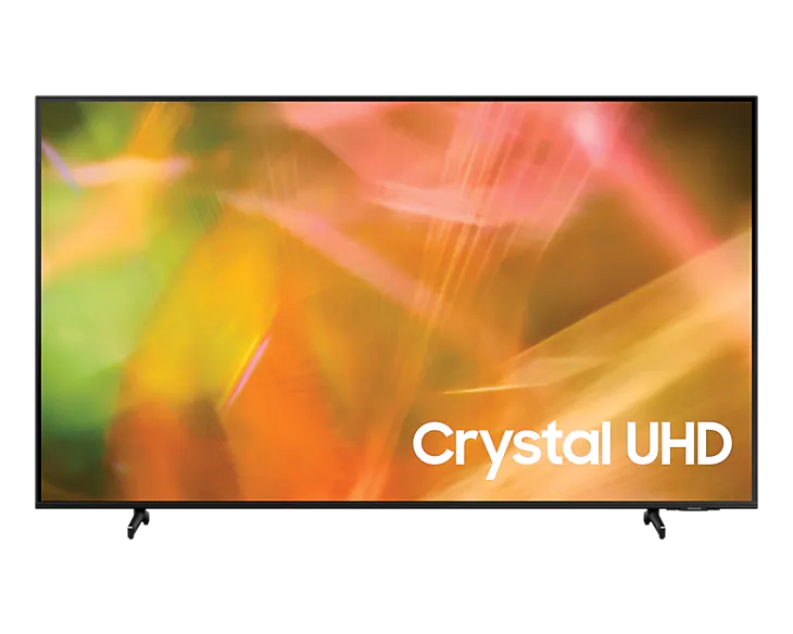 Samsung 43 - Inch 4K Crystal UHD Smart TV | UA43AU8000 - Black
