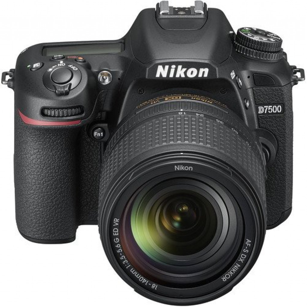 Nikon D7500 DSLR Camera with 18-140mm Lens - Black