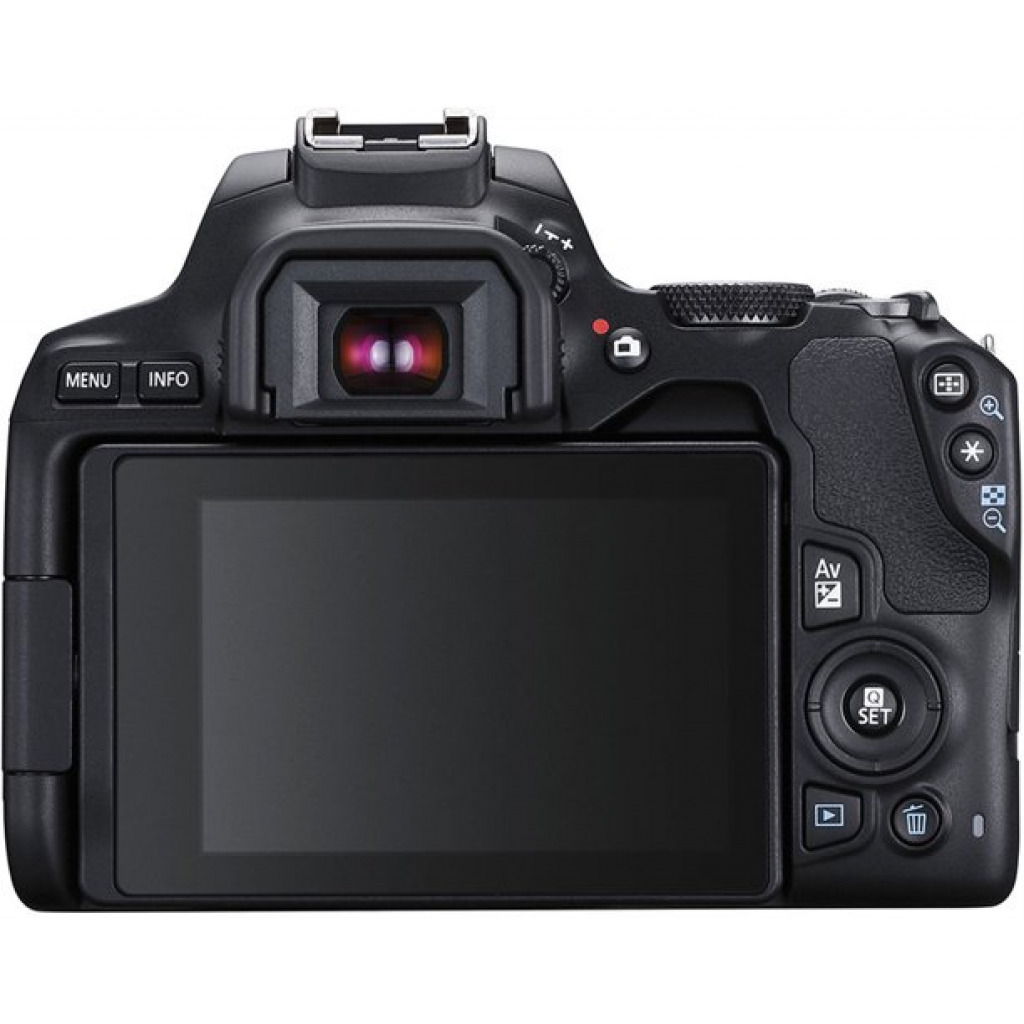 Canon EOS 250D / Rebel SL3 APS-C CMOS Sensor 24MP DSLR Camera with EF-S 18-55mm f/4-5.6 IS STM Lens (Black)