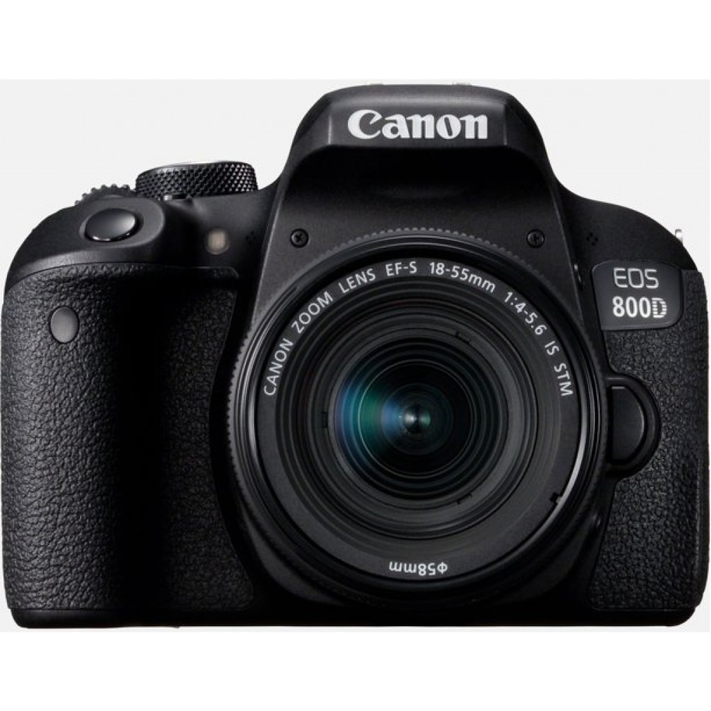 Canon EOS 800D 24.2 Megapixel Digital SLR Camera with Lens, 0.71