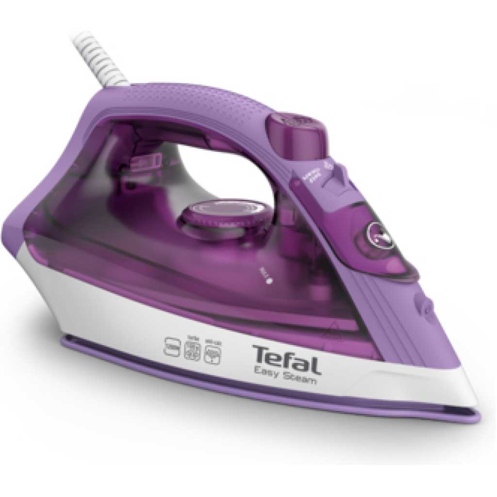 Tefal Easy Steam FV1953M0 Vertical Steam Iron 1200W - Purple