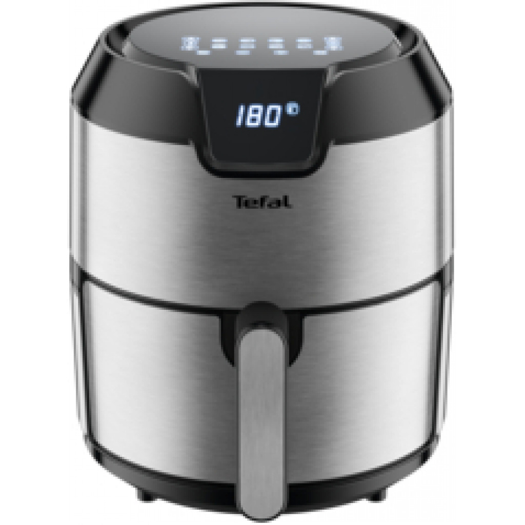 Tefal Easy Fry Digital Interface 4.2 L Oil-less Air Fryer With Grill, Silver, Metal/Stainless Steel, EY401D27