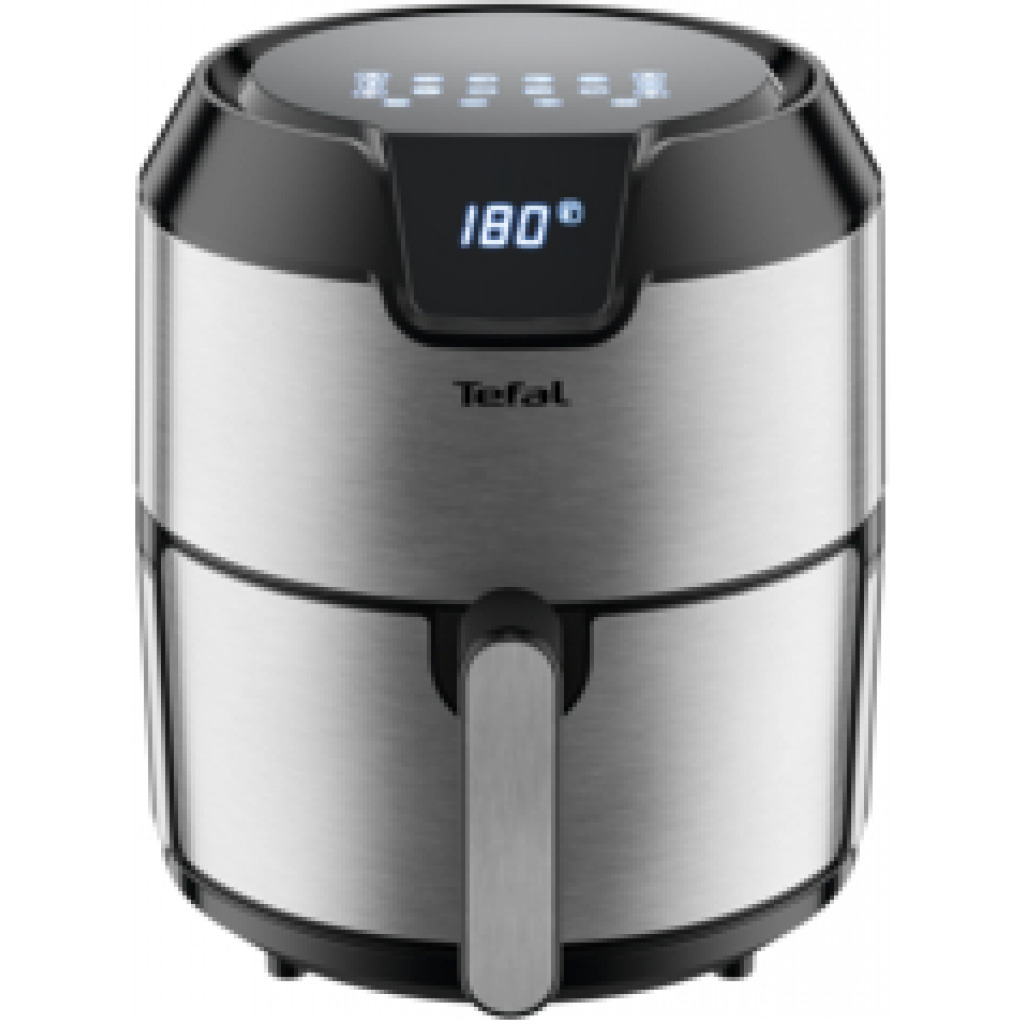 TEFAL Easy Fry Digital Interface 4.2 L Oil-less Fryer, Silver, Metal/Stainless Steel, EY401D27