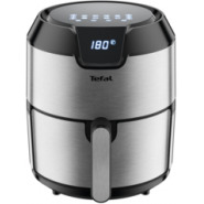 TEFAL Easy Fry Digital Interface 4.2 L Oil-less Fryer, Silver, Metal/Stainless Steel, EY401D27