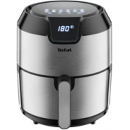 TEFAL Easy Fry Digital Interface 4.2 L Oil-less Fryer, Silver, Metal/Stainless Steel, EY401D27