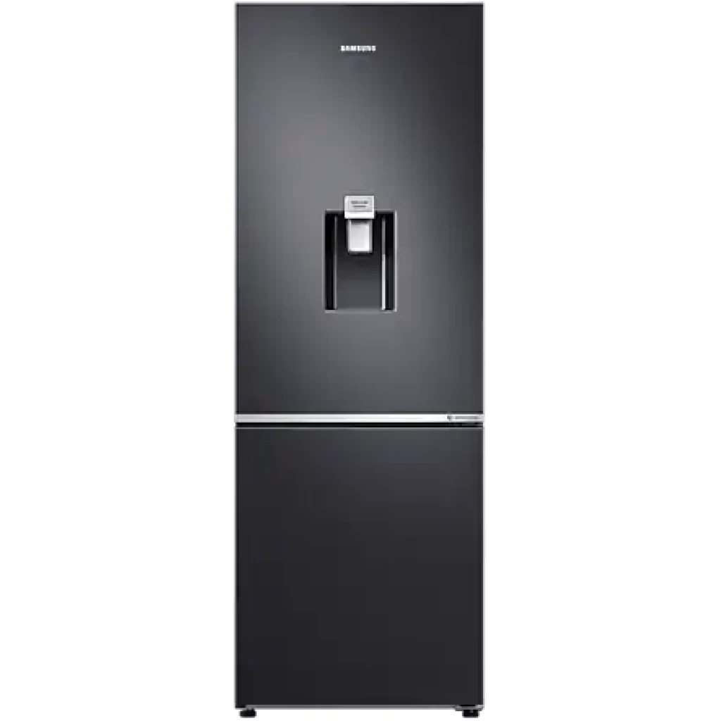 Samsung 370-liter Refrigerator with Dispenser RB37N4160B1 – Double Door Fridge, Bottom Mount Freezer, Frost Free