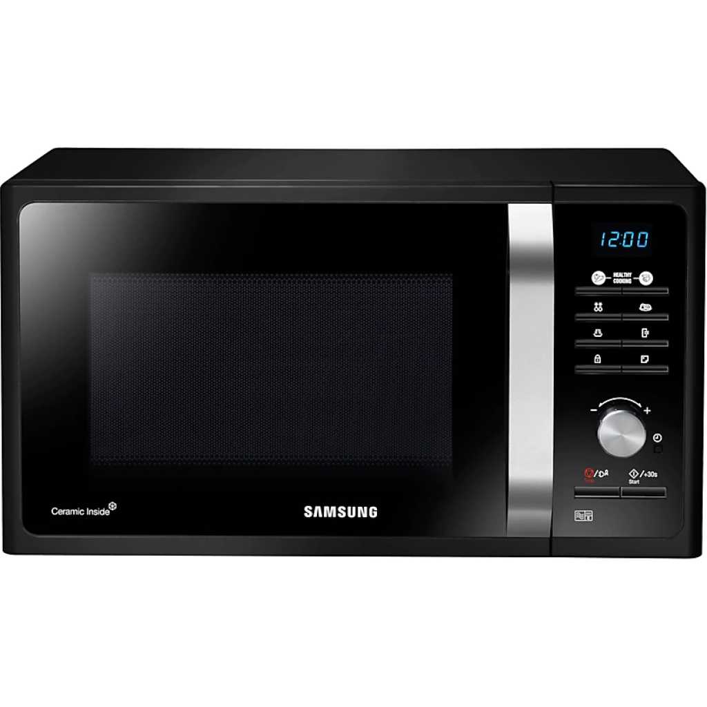 Samsung 23 - Litres  Microwave Oven, GRILL , Ceramic Enamel, Automatic, MS23F301TAK - Black