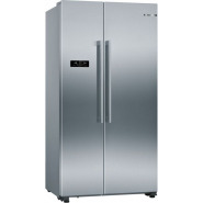 Bosch 580 - Litres Fridge KAN93VIFPG; Serie 4 USA Style Side By Side Ant-fingerprint Refrigerator- Inox