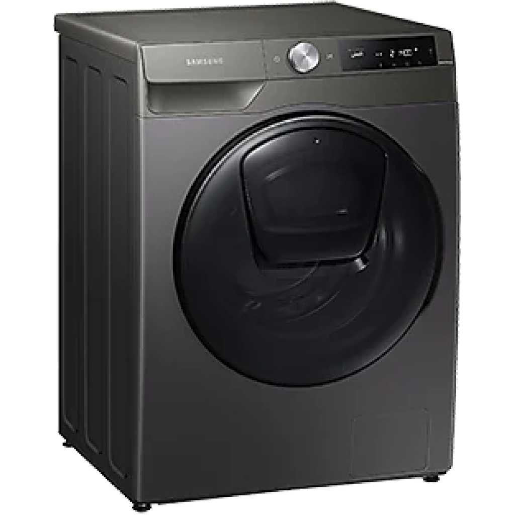 Samsung 12kg + 8kg Smart AI Washer Dryer WD12T504DBN; Front Load Eco Bubble Washing Machine