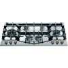 Ariston 90cm Built-in Gas Hob, PH 961TS/IX/A – 90cm, 6 Gas Burners, Auto Ignition - Stainless Steel Gas Cooker Cooktop