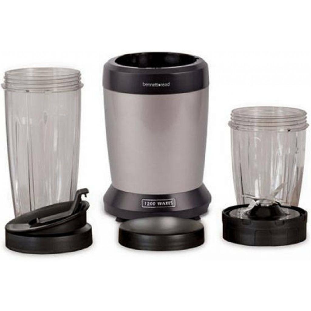 Bennett Read 1200W Nutrition Extractor Blender, Multi Functional Smoothie Blender With Unbreakable Jars + A free Recipe Book