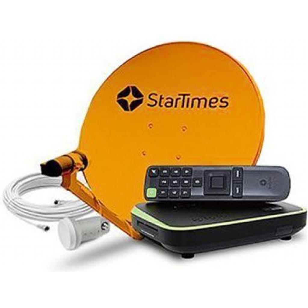 Startimes Combo Decoder and Dish - Black/Green