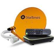 Startimes Combo Decoder and Dish - Black/Green