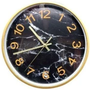 Classic Office Wall Clock - Black