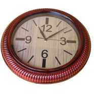 Medium Wall Clock - Brown