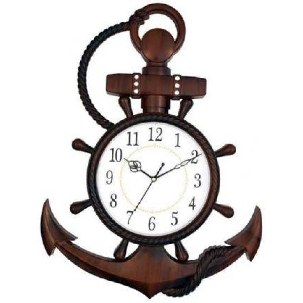 Quality Wall Clock - Brown