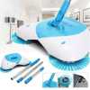 Spin Broom Sweeper - Blue & White