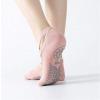 Women Socks For Dance Yoga Fitness Gym Exercise - Beige /Pink