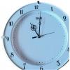 Ajanta Quartz Plastic Wall Clock Round Dial Shape 897 - White