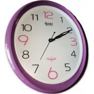 Ajanta Quartz Wall Clock Oval Shape – Purple Wall Clocks TilyExpress 2