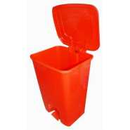 15Litres Plastic SteepOn Bin - Red